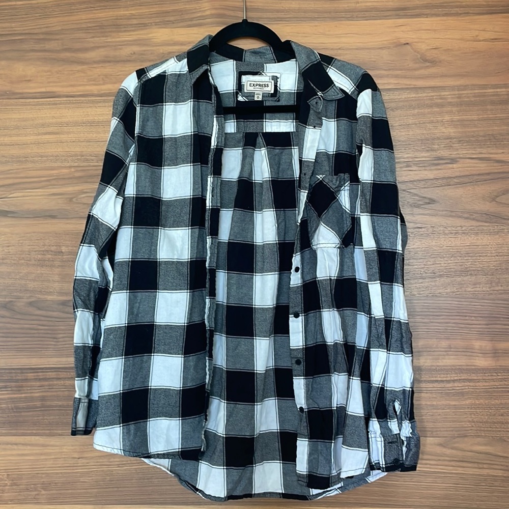 Express Flannel Button Down - image 2